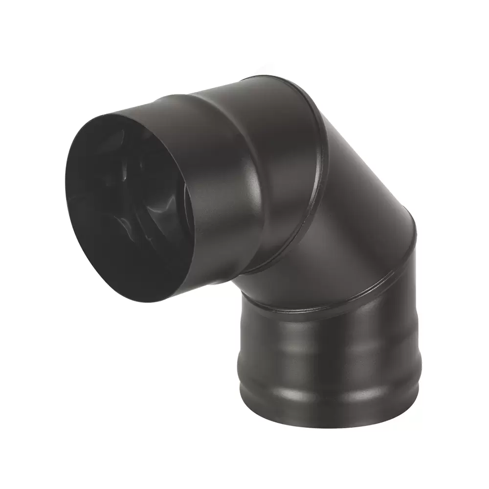 Колено BLACK (AISI 430/1,0мм) 90* 3S