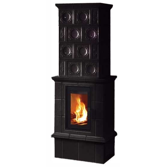 Печь BELLA ROSA 13 ECOplus, schwarz-glnzend (Hark)