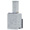 Комплект Гром 40 (П2) Классика 1130/40/50 Талькохлорит кирпич