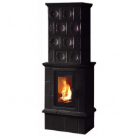 Печь BELLA ROSA 13 ECOplus, schwarz-glnzend (Hark)